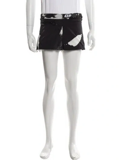 Pre-owned Off-white 2020 Printed Swim Trunks In Multi