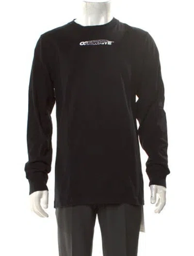 Pre-owned Off-white 2020 Signature Logo T-shirt In Black