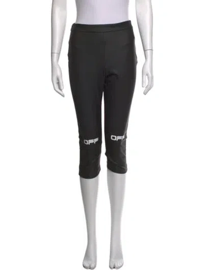 Pre-owned Off-white 2020 Skinny Leg Pants In Black