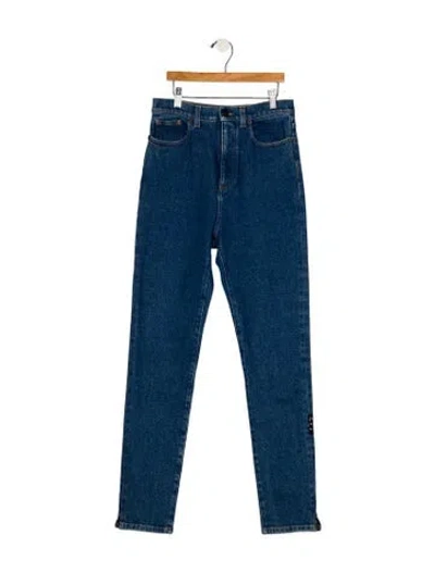 Pre-owned Off-white 2020 Straight Leg Jeans In Blue
