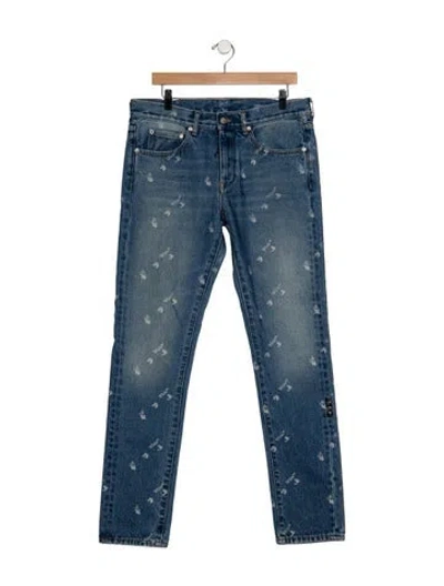 Pre-owned Off-white 2020 Straight Leg Jeans In Blue