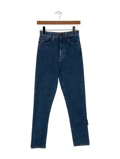 Pre-owned Off-white 2020 Straight Leg Jeans In Blue
