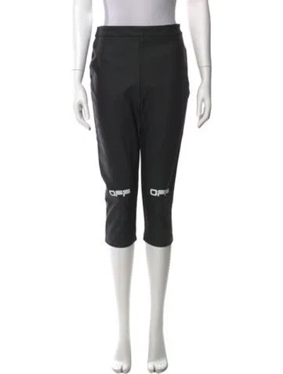 Pre-owned Off-white 2020 Straight Leg Pants In Black