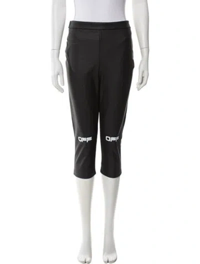 Pre-owned Off-white 2020 Straight Leg Pants In Black