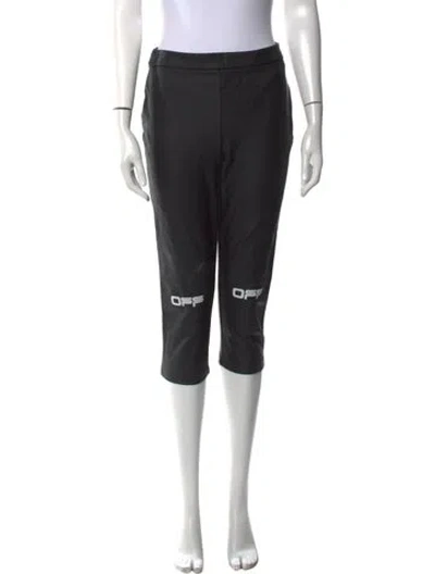 Pre-owned Off-white 2020 Straight Leg Pants In Black