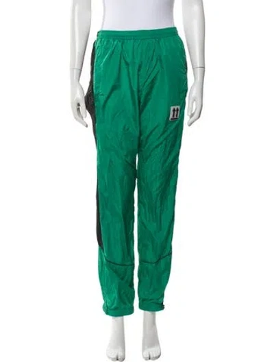 Pre-owned Off-white 2020 Straight Leg Pants In Green