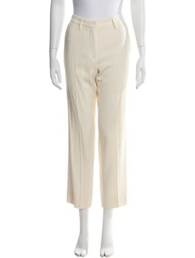 Pre-owned Off-white 2020 Straight Leg Pants In Neutrals