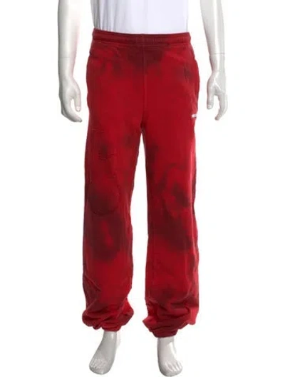 Pre-owned Off-white 2020 Sweatpants In Red