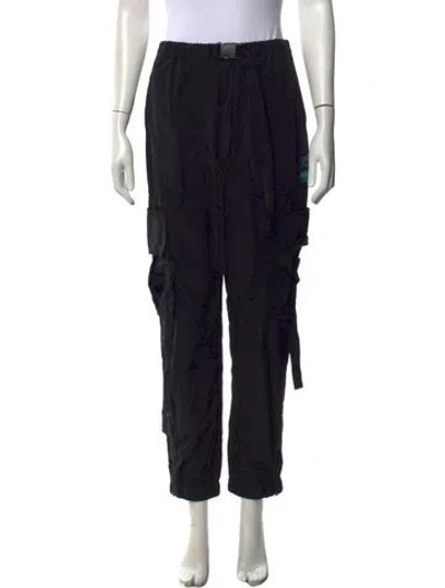 Pre-owned Off-white 2020 Wide Leg Pants In Black