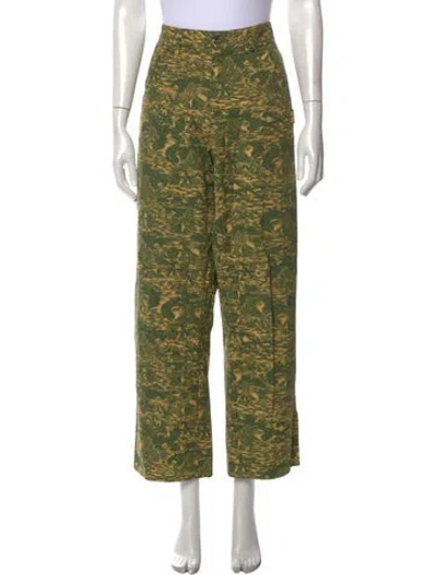 Pre-owned Off-white 2020 Wide Leg Pants In Multi