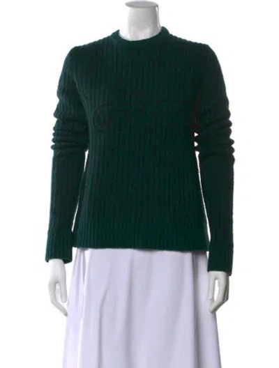 Pre-owned Off-white 2020 Wool Sweater In Green
