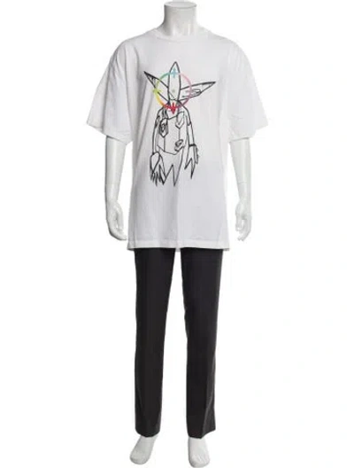 Pre-owned Off-white 2020 X Futura T-shirt In White