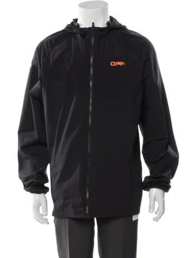 Pre-owned Off-white 2021 Active Windbreaker In Grey