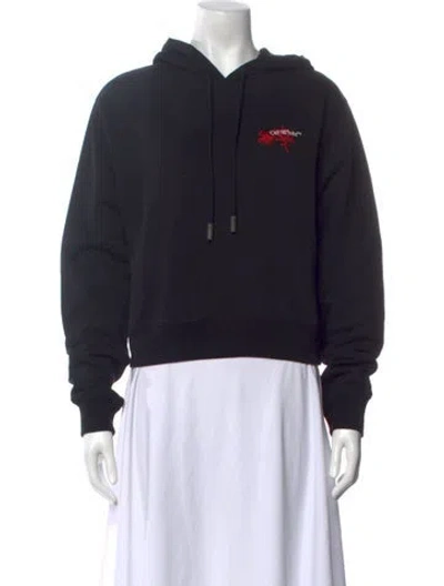 Pre-owned Off-white 2021 Arrow Hoodie W/ Tags In Black