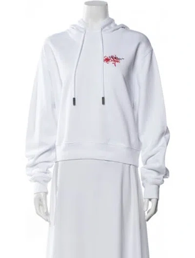 Pre-owned Off-white 2021 Arrow Hoodie W/ Tags In White