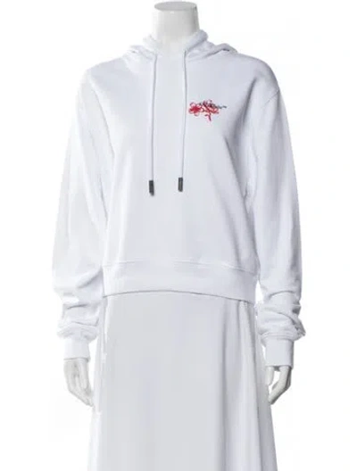 Pre-owned Off-white 2021 Arrow Hoodie W/ Tags In White