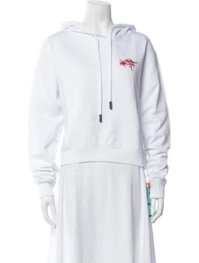 Pre-owned Off-white 2021 Arrow Hoodie W/ Tags In White
