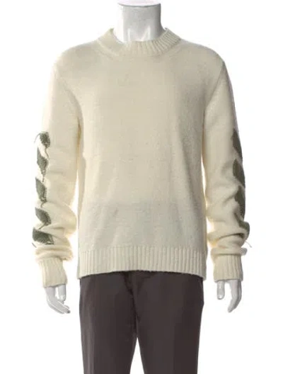 Pre-owned Off-white 2021 Arrow Logo Pullover Pullover In Neutral