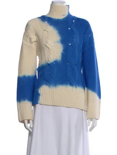 Pre-owned Off-white 2021 Arrow Sweater In Blue