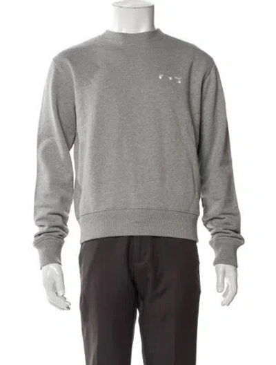 Pre-owned Off-white 2021 Arrow Sweatshirt In Gray