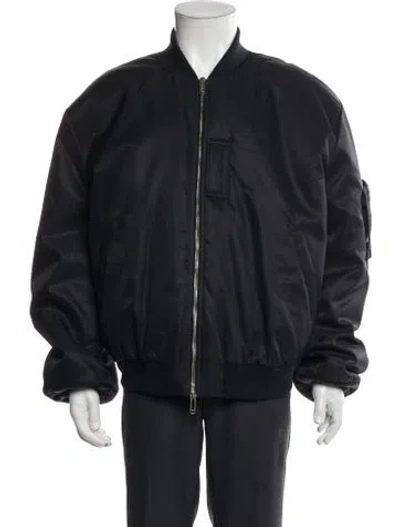 Pre-owned Off-white 2021 Bomber Jacket In Black