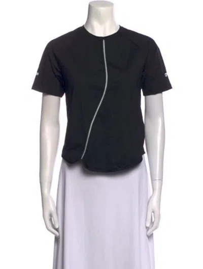 Pre-owned Off-white 2021 Crew Neck Top In Black