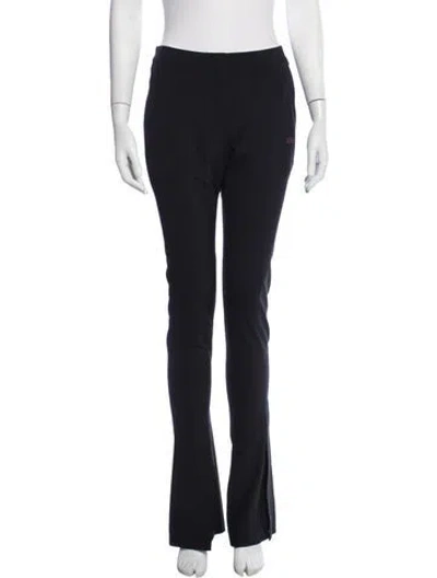Pre-owned Off-white 2021 Flared Pants In Black