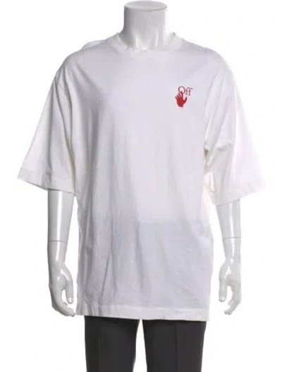 Pre-owned Off-white 2021 Graphic Print T-shirt In Neutral