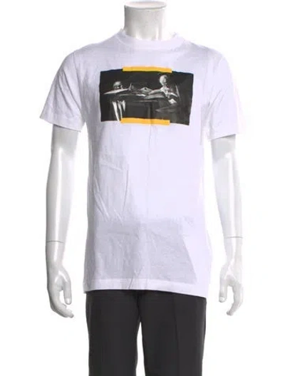 Pre-owned Off-white 2021 Graphic Print T-shirt In White