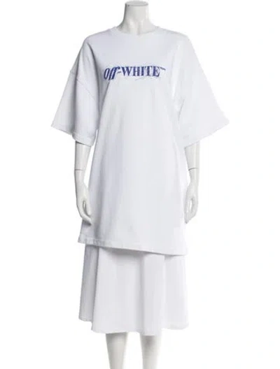 Pre-owned Off-white 2021 Graphic Print T-shirt In White