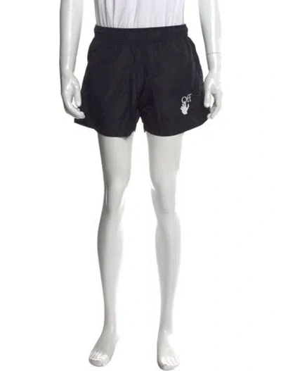 Pre-owned Off-white 2021 Jogger Shorts W/ Tags In Black