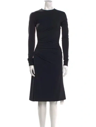 Pre-owned Off-white 2021 Knee-length Dress In Black