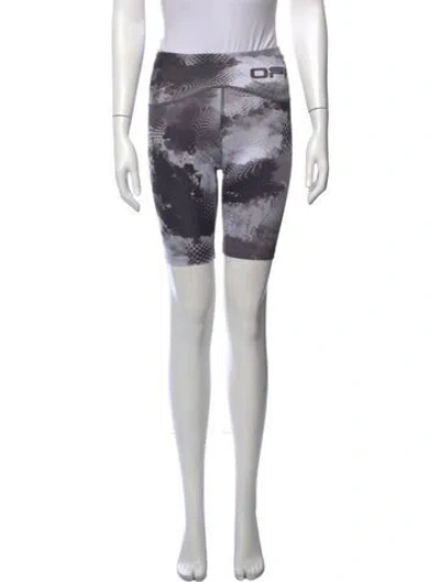 Pre-owned Off-white 2021 Knee-length Shorts In Gray