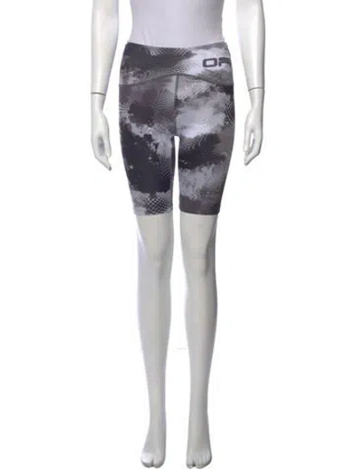 Pre-owned Off-white 2021 Knee-length Shorts In Gray
