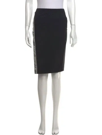 Pre-owned Off-white 2021 Knee-length Skirt In Black