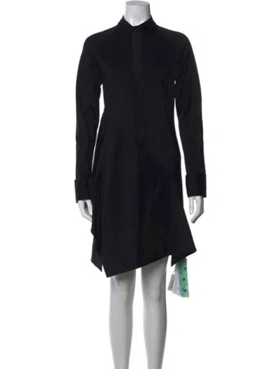 Pre-owned Off-white 2021 Mini Dress In Black