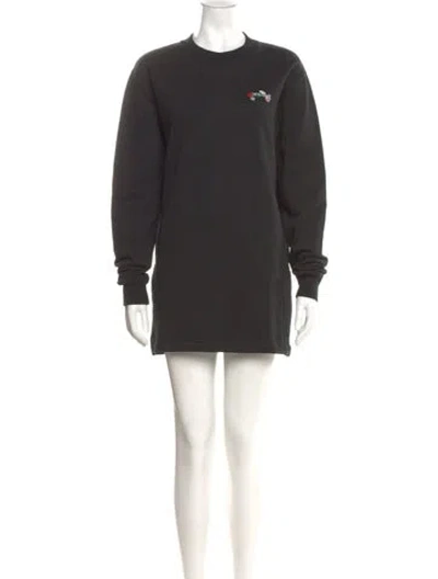 Pre-owned Off-white 2021 Mini Dress In Gray