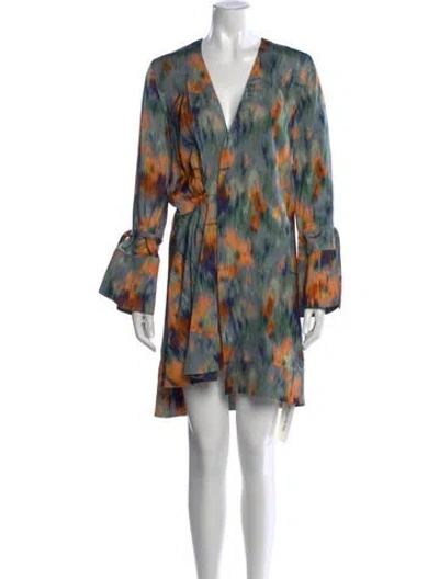 Pre-owned Off-white 2021 Mini Dress In Multi