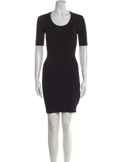 Pre-owned Off-white 2021 Mini Dress W/ Tags In Black