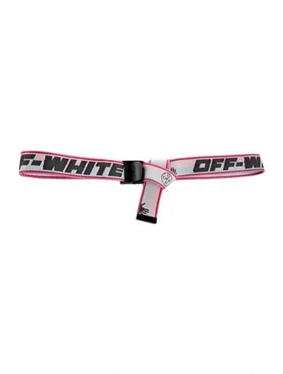 Pre-owned Off-white 2021 Mini Industrial Waist Belt In Pink