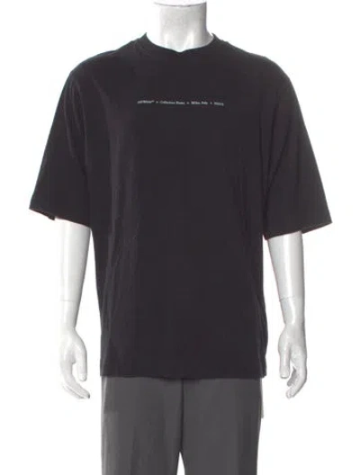 Pre-owned Off-white 2021 Signature Logo T-shirt In Gray