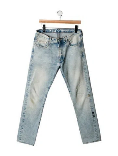 Pre-owned Off-white 2021 Skinny Jeans In Green