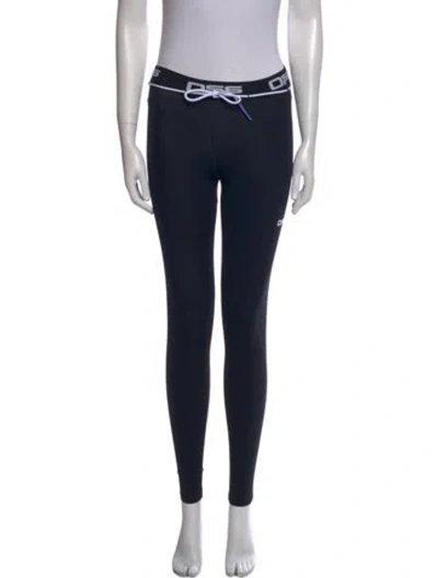 Pre-owned Off-white 2021 Skinny Leg Pants In Black