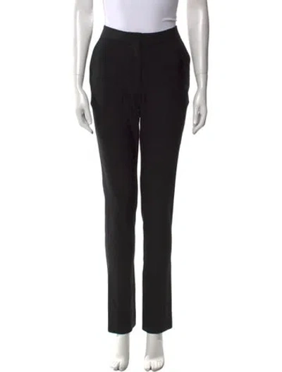 Pre-owned Off-white 2021 Skinny Leg Pants In Black