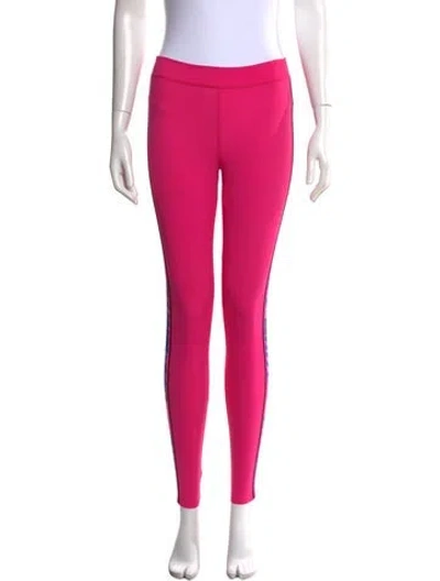 Pre-owned Off-white 2021 Skinny Leg Pants In Pink