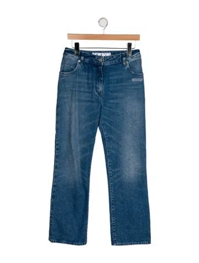 Pre-owned Off-white 2021 Straight Leg Jeans In Blue