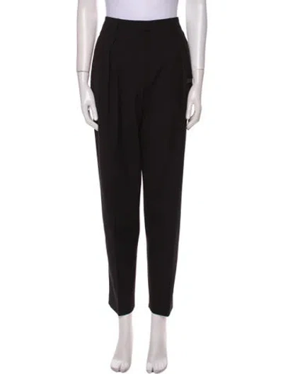 Pre-owned Off-white 2021 Straight Leg Pants In Black