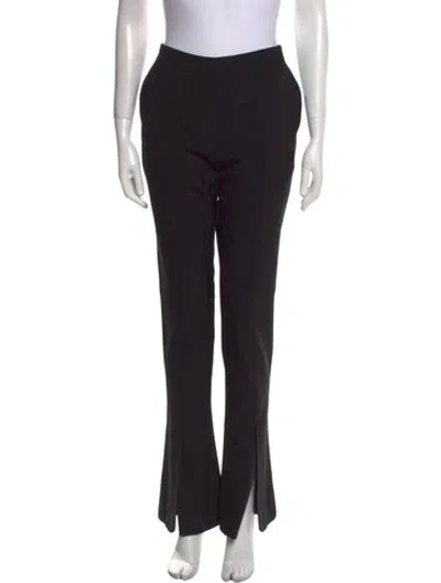 Pre-owned Off-white 2021 Straight Leg Pants In Black