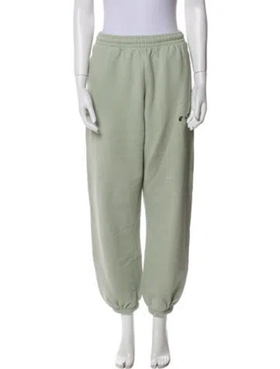 Pre-owned Off-white 2021 Sweatpants In Green