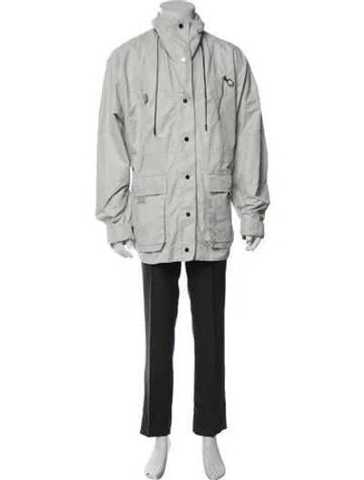 Pre-owned Off-white 2021 Utility Jacket In Grey